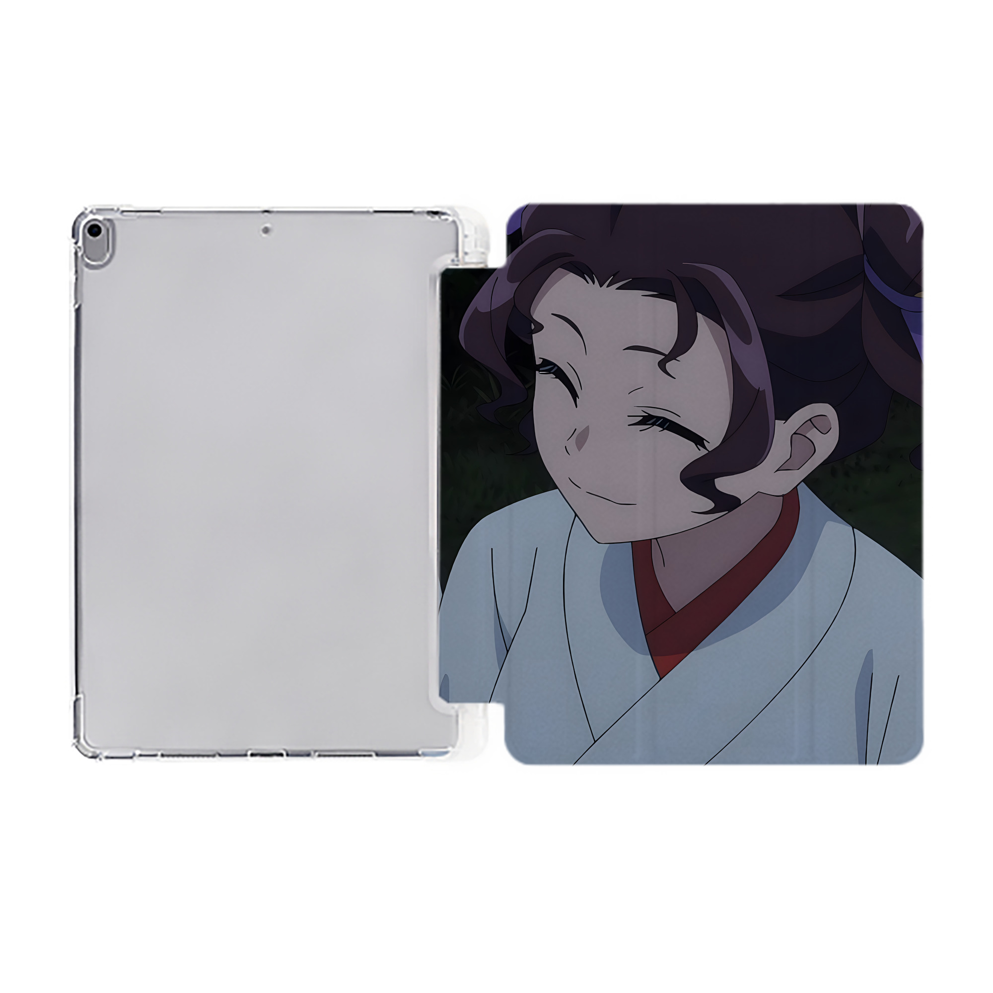 （画像用） 薬屋のひとりごと The Apothecary Diaries IPad ケース ペン収納付き 三つ折りスタンド PUレザー×シリコン 対応機種9.5/10.5/10.9インチ